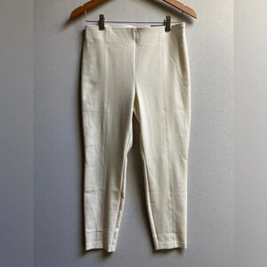 NWT Talbots Portland Cream colour Trouser Pants Sz 8